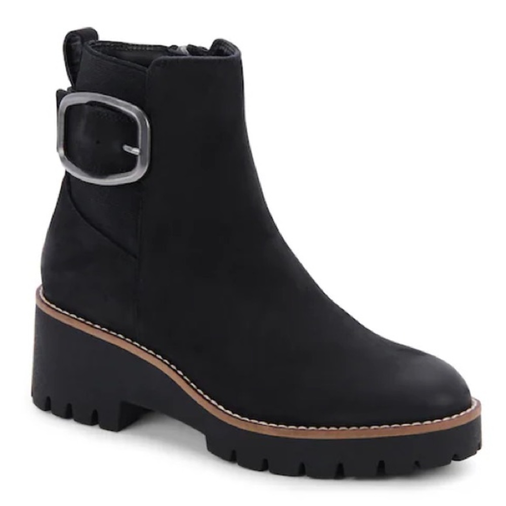 Blondo Dahlia Women's Waterproof Fashion Boot anoack Nubuck Suede